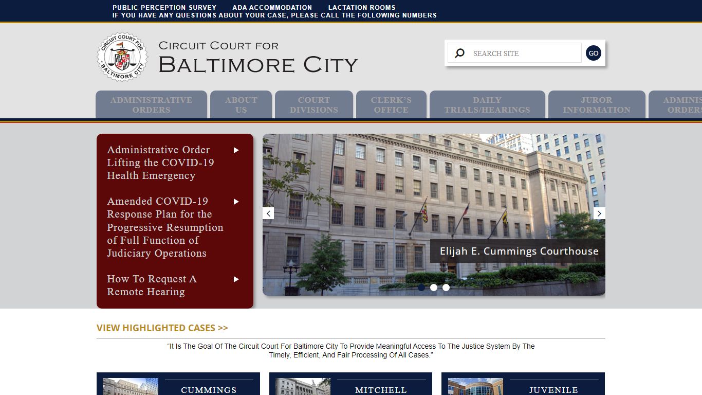 Circuit Court For Baltimore City